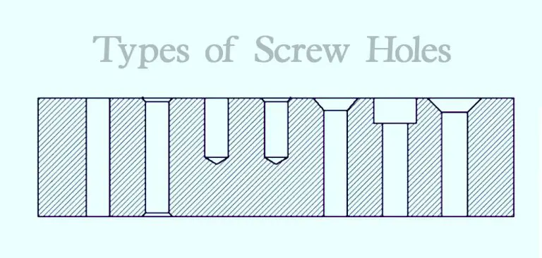 3 Types of Screw Holes You Need to Know - Tools Joint