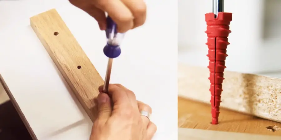Using a Wood Screw Anchor into wood