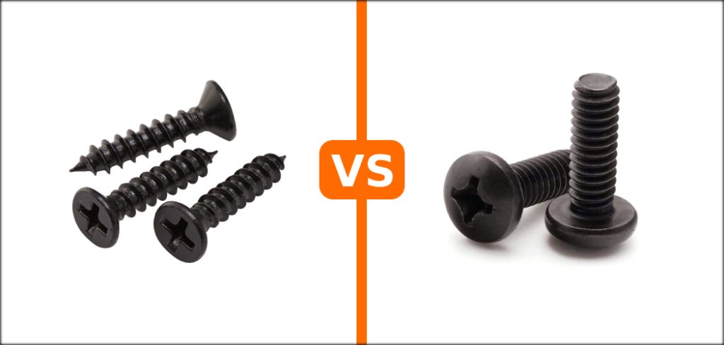 Wood Screw Vs Machine Screw