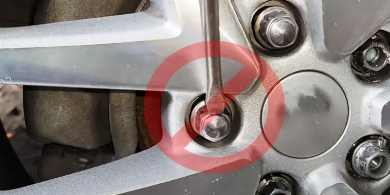 How To Remove A Destroyed Lug Nut And Avoid Mistakes   Dont Use Flat Punch Tool Or Screwdriver 768x384 