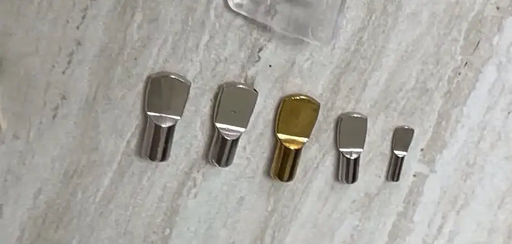 Different size of Shelf Support Pins