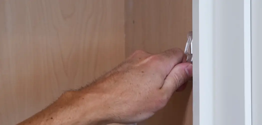 Removing Plastic Locking Shelf Clips