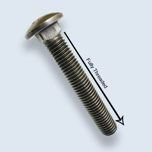 Fully Threaded Carriage Bolts