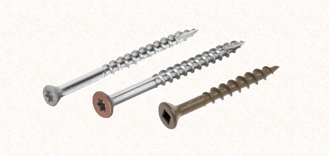 Deck screws