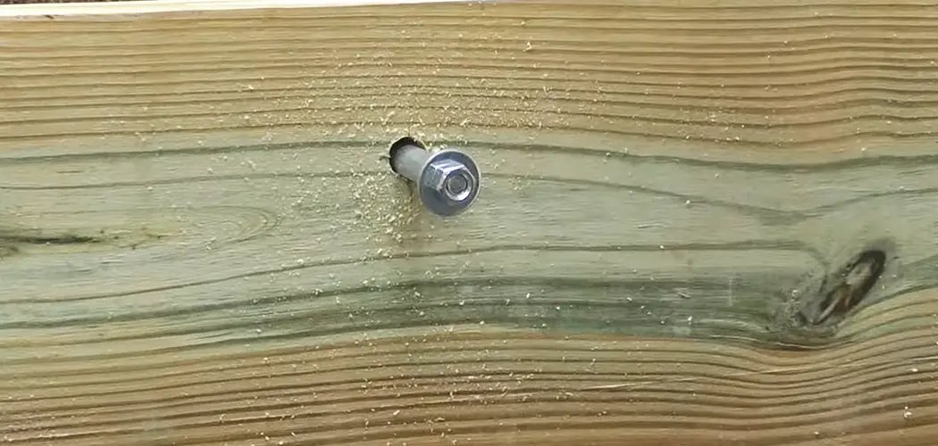 Use Expansion Screws in Wood
