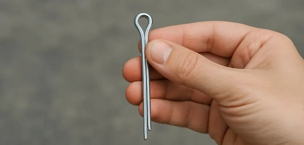 Cotter Pin in hand