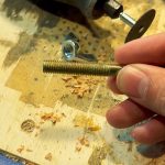 A Hanger Bolt in hand